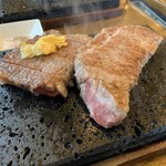 ステーキ.com - ラムステーキ＋追い肉ロース