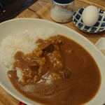 家 Cafe ろくべえ - カレーライスアップ