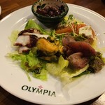 ギリシャ料理&バー OLYMPIA - 前菜盛合せ