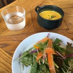スモーブロー キッチン ナカノシマ - サラダとスープ