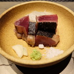 かつおの藁焼き