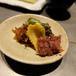 銀座 座屋 - お新香