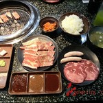 Yakiniku Suehirokan - 得々ランチ