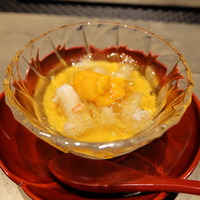 銀座 座屋 - ホタテの茶碗蒸し