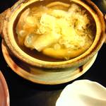 ふじ居 - ゲンゲの小鍋仕立て。