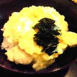 ふじ居 - あさりご飯とろ玉かけ。