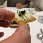 Grand rocher - キャビアがアクセントですね