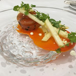 Grand rocher - ノルウェー産サーモンのハーブマリネです