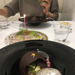 Grand rocher - 2人揃って撮影タイムです(^ ^)