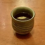 美松 - 刷毛目の湯呑み