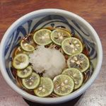 銀座 真田 - すだち鬼おろし蕎麦