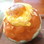 つばめ氷菓店 - りんごミルクカスタード、上から