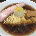 麺屋 坂本01  新潟駅前店 - 何故わんたん？「ワンタンゆず醤油らーめん（1,050円税込）」