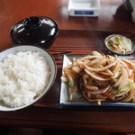 かねこ - 野菜炒め定食その１