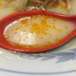 台湾料理 福佑楼 - 豚骨台湾ラーメンスープ
