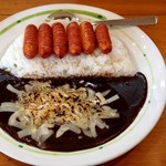 かれえてい - 炙りチーズカレー(中+ウインナー)　830円税込