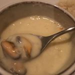 restaurant Noël - ムール貝のフリカッセ。