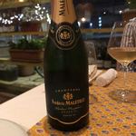 restaurant Noël - シャンパン。