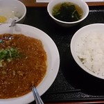 Jurakuen - マーボー春雨定食　500円
