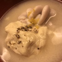 道人 - 雲子と湯葉の白味噌仕立てでした