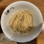 麺屋 猪一 離れ - (限定)黒毛和牛A4～ごぼうとしめじの和牛肉つけそば 1,400円 (冷盛)