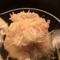 道人 - 毛蟹の真薯。丹波の松茸はまさかの撮影漏れ\(//∇//)\