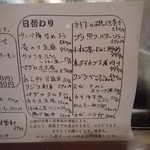 城喜元 - メニュー