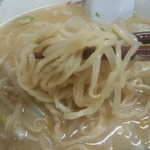 銀龍 - 麺はこんな感じ