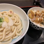 栄屋丸 - カシマヨ丼 うどんセット