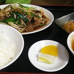 Kanda gawa - ﾚﾊﾞﾆﾗ定食990円