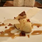 オステリア カステリーナ - スペシャリテ・フォアグラのフラン、マルサラソース