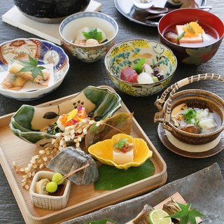 京野菜をはじめ、土地の恵みを活かしたお料理