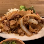 マルかつ食堂 - 超しょうが焼き アップ