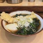 そばの神田 東一屋 - アサソバビンボー！　
      朝そば＋いか天！