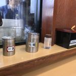 そばの神田 東一屋 - コンディメンツ。