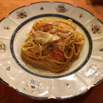 サッカヴァン - サーモンと明太子のクリームパスタ