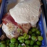 フランス人の店　ボー・スィエル - ウズラのフォアグラ詰め半身