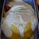 フランス人の店　ボー・スィエル - エスカルゴのラビオリ白いバターソース