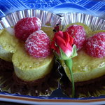 フランス人の店　ボー・スィエル - 木苺とピスタチオのデュオ