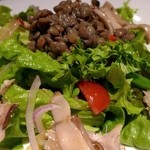 ラ　マニ　ビーンズ - お豆とキノコのサラダ