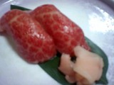 米沢牛黄木 金剛閣 すき焼き しゃぶしゃぶ 毘沙門 - 牛にぎりは必ず頼みましょう