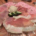 ラ・ブーシェリー・デュ・ブッパ - 12年2月:シャルキュトリー盛り合わせ