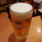 Hidakaya - 生ビール230円