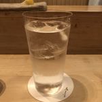 鳥しき - 天草水割り