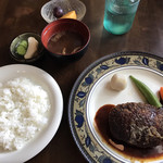 洋食屋満里奈 - ハンバーグランチ