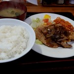 ふいるど - 豚ロース 生姜焼定食 780円