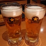 まんたろー - (^_^)／□☆□＼(^_^)乾杯