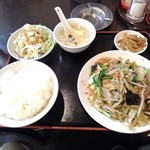 An En - 肉野菜炒め定食
