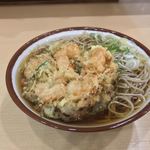 そばの神田 東一屋 - えびかき揚げそば！