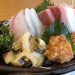魚忠 - お刺身定食　大盛り　1,700円